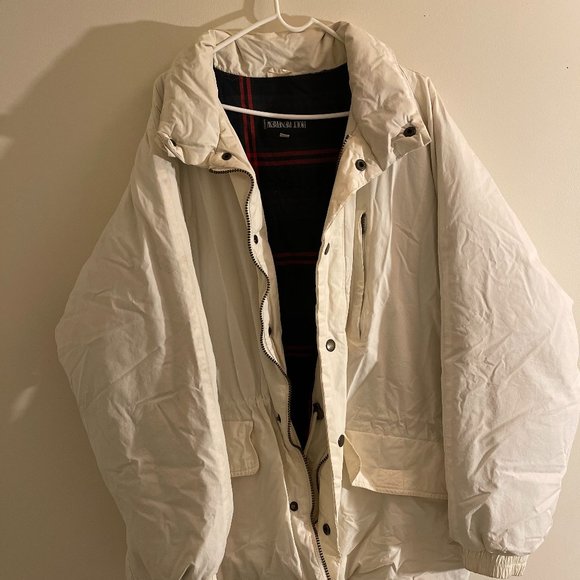 HOLT RENFREW Vintage White Ski, Winter Jacket - Picture 2 of 6